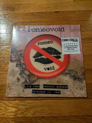Romeo Void - Live From Mabuhay Gardens 1980 RSD 2023 NEW & SEALED