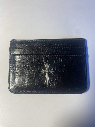 【OHESHIO】25ss CROSS CARD WALLET chrome hearts Leather Cardholder Cross | eBay