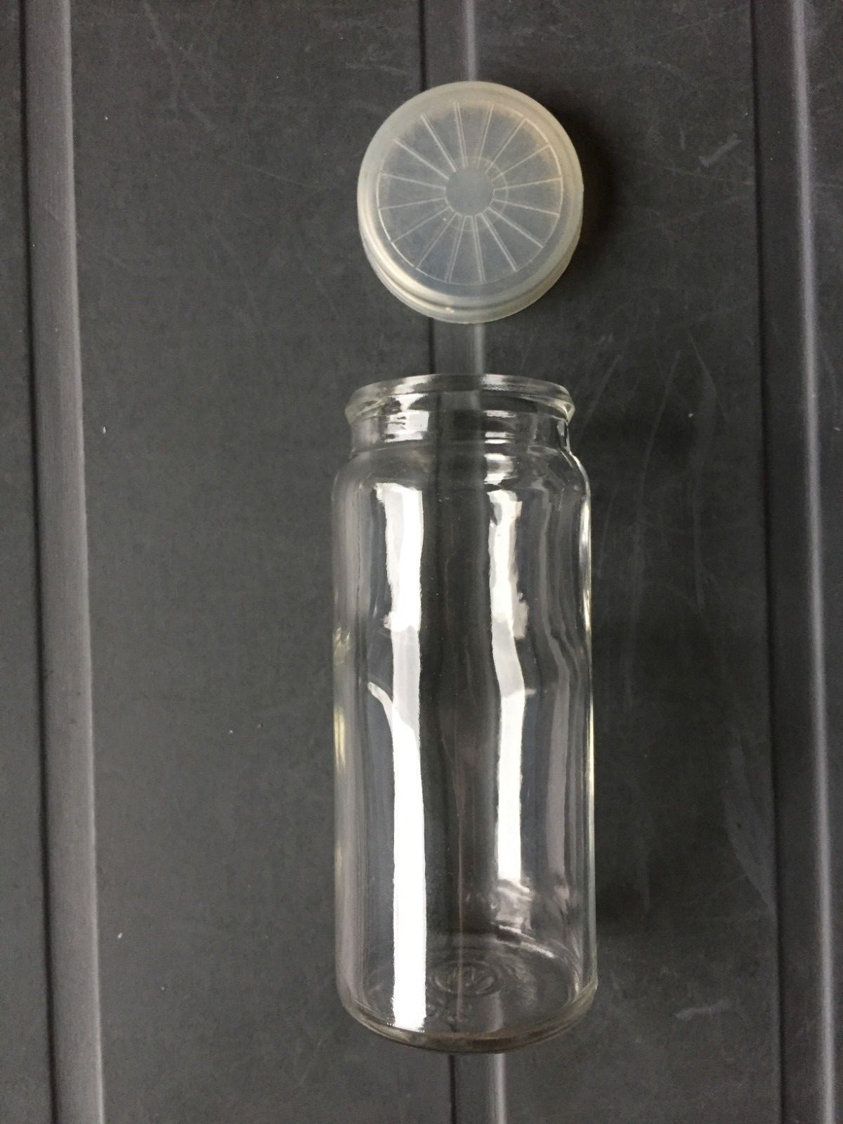 CORICIDIN Vintage 70's Glass Bottle w/ Lid- the 