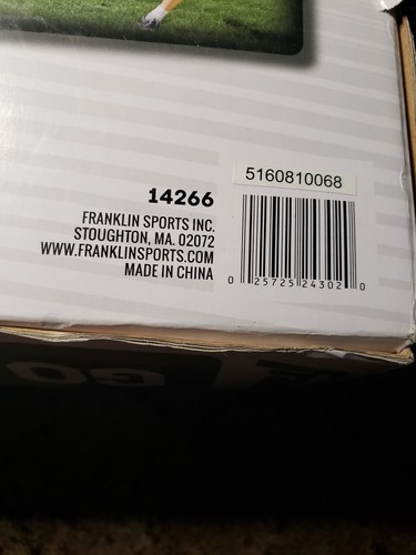 New Kids Franklin Sports Go Pro Youth Football Goal Post Set Christmas Gift Play