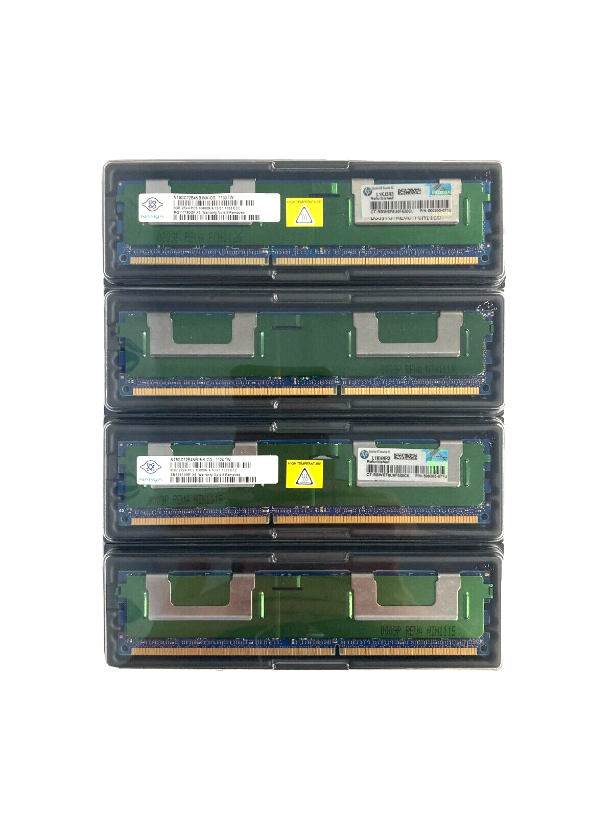 HP純正サーバー用メモリ PC3-10600R DDR3 ECC 4GB☓6枚 HP純正サーバー