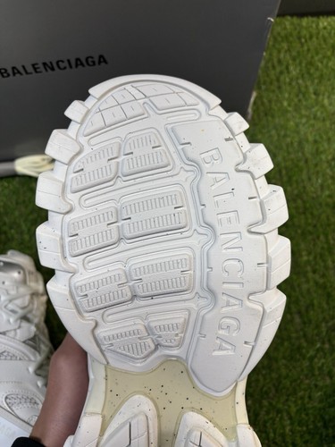 Pre-owned Balenciaga Size 43 (10 Us) -  Track Sneaker ‘ White ‘ | Brand