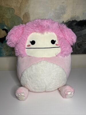 Squishmallow 16'' Brina the Pink Bigfoot Plush Toy Brand New With Tags