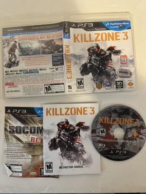 KillZone 3 Complete (PlayStation 3 PS3, 2011) Not For Resale - CIB