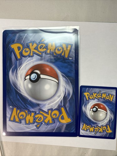 Pokemon Oversized  JUMBO Card Sleeves NO CARDS INCLUDED 25PCS 7.9Mil For S&S S&V