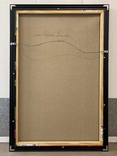 🔥 Fine Modern Contemporary Surrealist Abstract Portrait Oil Painting, LARINDE