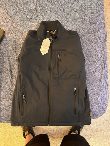 NEW Free Country Men's Super Softshell Jacket, Dark Navy