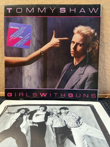 STYX solo TOMMY SHAW Girls With Guns PROMO LP 1984 (A&M SP