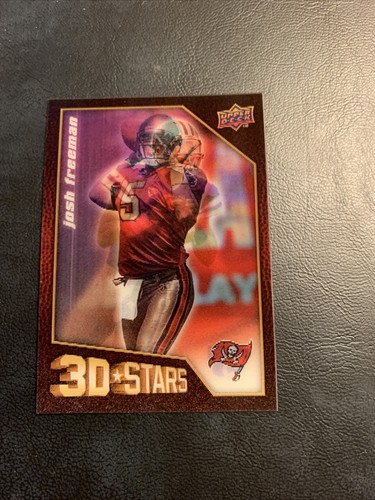 B50a 2009 upper deck 3D stars￼ #36 Josh Freeman Tampa Bay