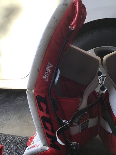 CCM Extreme Flex II Pro Leg Pads Blocker and Goalie Cacth Glove Full Custom Set