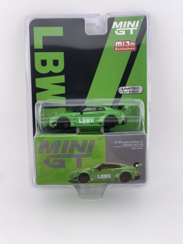 LB-Silhouette Works GT Nissan 35GT-RR Ver. 2 Apple Green LB-Silhouette Works GT Nissan 35GT-RR Ver. 2 Apple Green