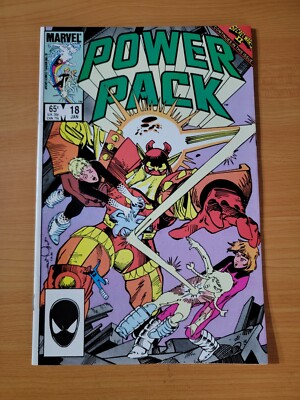 Power Pack #18 Direct Market Edition ~ NEAR MINT NM ~ 1986 Marvel Comics