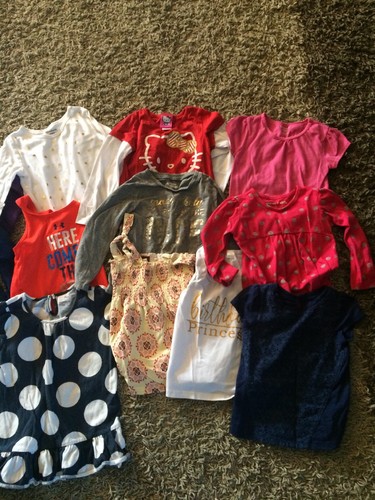 Kids 3T 4T Clothing Box Lot Shirts Sweaters Tanks Gap Under Armour