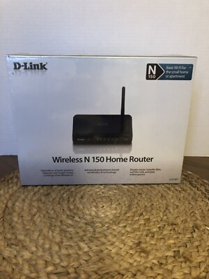 NEW D-Link N150 Home 150 Mbps 4-Port 10/100 Wireless N Router (DIR-601)
