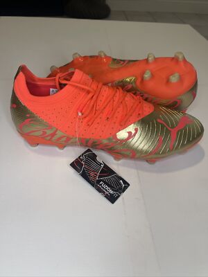 Puma Future Z 2.4 Neymar JR FG/AG Dream Chaser Orange Gold 107105-01 Size 10.5