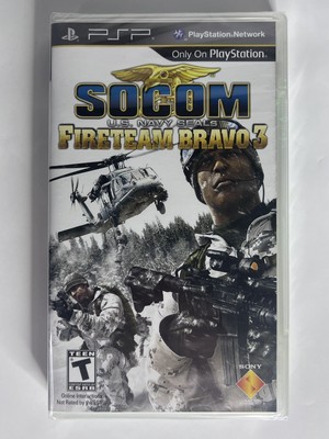SOCOM US Navy SEALs: Fireteam Bravo 3 PSP Brand New Factory Sealed US Version