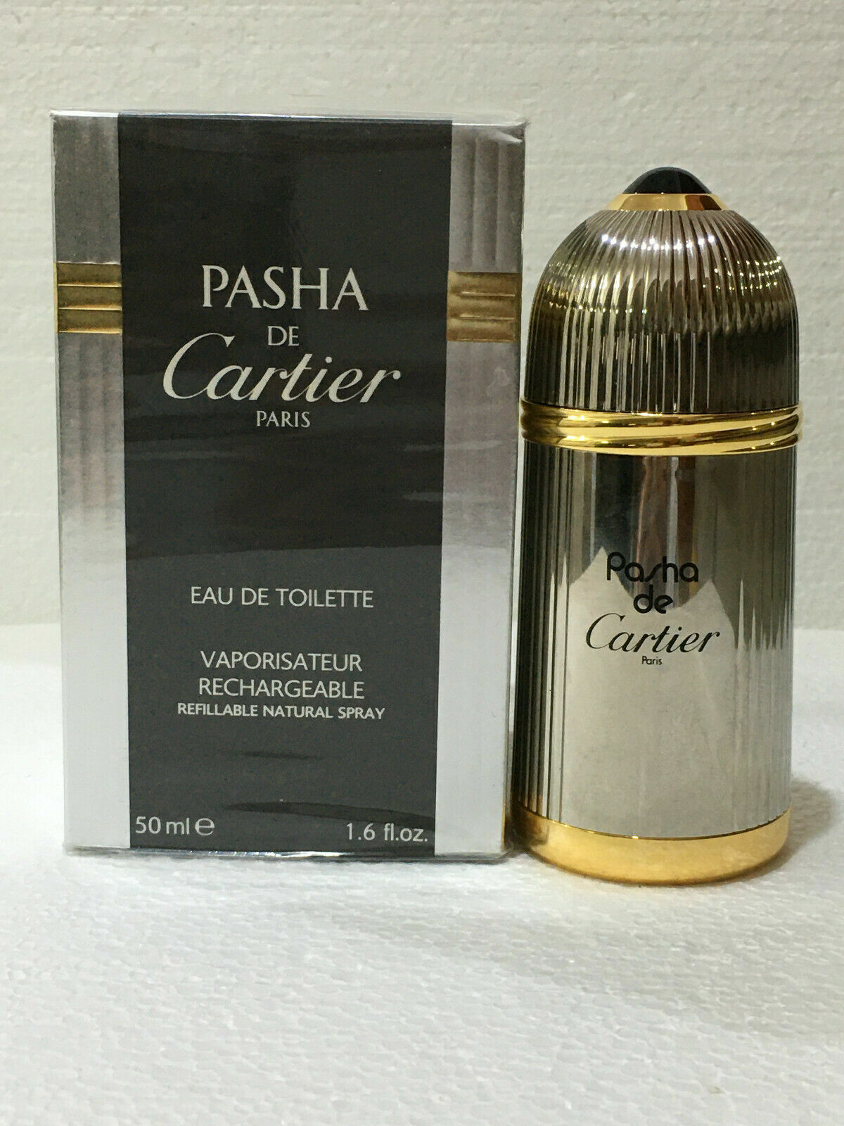 PASHA DE CARTIER EAU DE TOILETTE FOR MEN 1.6 oz / 50ML