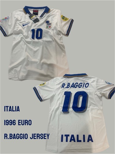 Italy バッジョ　XL size baggio football 1999 1998/99 BAGGIO .R #18 Italy Vintage Nike Home Football Shirt