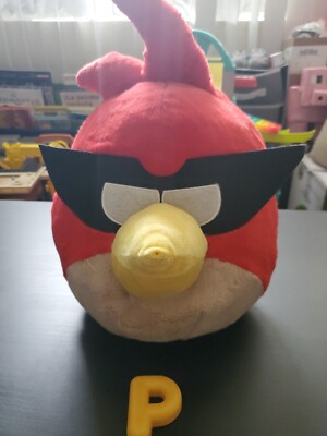 Angry Birds Space -  Red ''15 Plush Backpack - Rovio - 2012