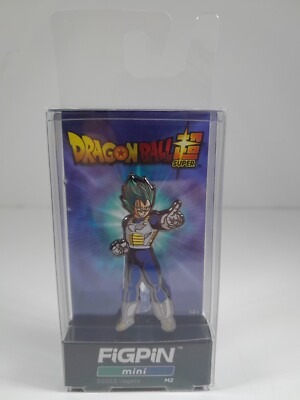 Dragon Ball Super SSGSS Vegeta FiGPiN Mini Super Saiyan God Super Saiyan Vegeta