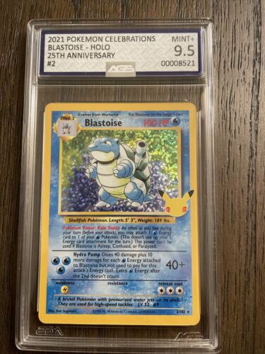 【感謝価格】 Pokemon TCG Celebrations Holo Blastoise 2/102 PSA 25th ポケモンカードゲーム