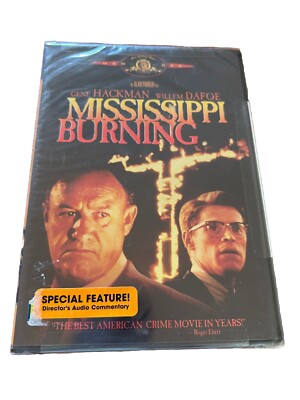 Mississippi Burning : New Sealed DVD ( Gene Hackman & Willem Dafoe )