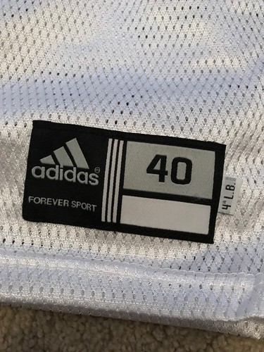 2006 ADIDAS TEAM ISSUED NOTRE DAME FOOTBALL JERSEY #9