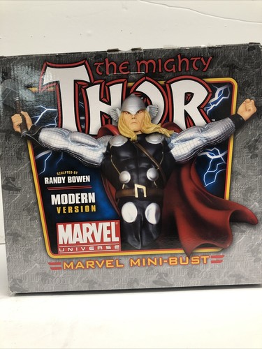 ★ THOR Collectable Mini-Bust Marvel The Mighty Thor Mini-Bust Series Figure #657/1700 | eBay