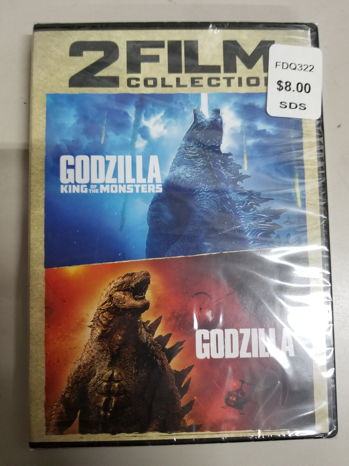 Godzilla &amp; Godzilla King of the Monsters * 2 Film Collection * DVD 