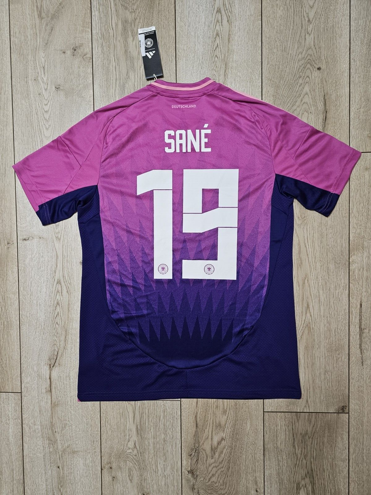 GERMANY 2024 AWAY EURO SANE FOOTBALL SHIRT SOCCER JERSEY NEW