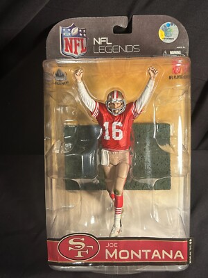 JOE MONTANA  McFarlane NFL Legends 4 2008 San Francisco 49ers NEW