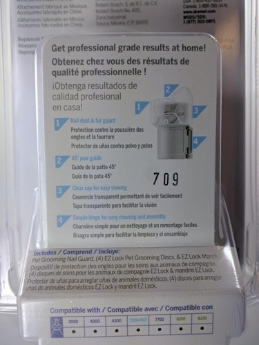 Dremel Pet Grooming Nail Guard Attachment AT01-PGK  **NEW**