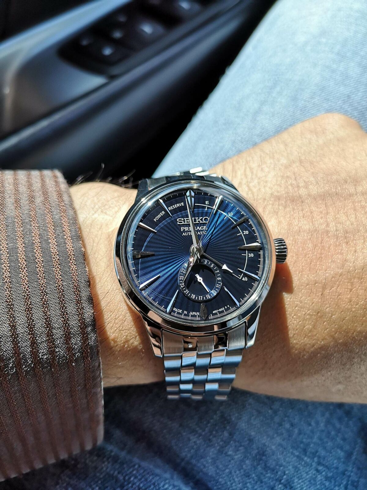 SEIKO PRESAGE Power Reserve Cocktail Time SEIKO PRESAGE Power Reserve Cocktail Time