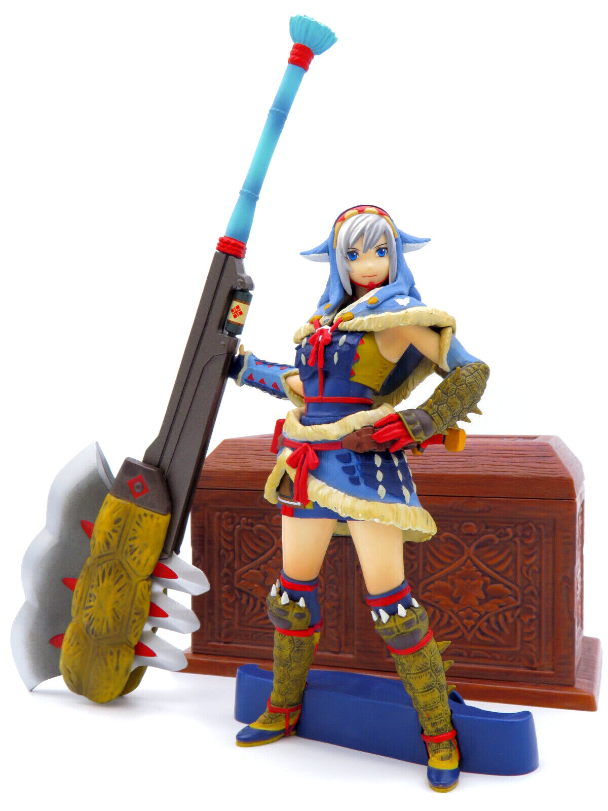 Monster Hunter Figure - 2014 Ashira w/ Item Box, Axe