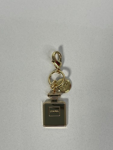 ち*ろ様 CHANEL N°19 香水チャーム キーホルダー ゴールド