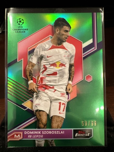 TOPPS サッカーカード FINEST DOMINIK SZOBOSZLAI RED BULL SALZBURG 21/99 #94 送料無料 中古 IT1 Dominik Szoboszlai 2022-23 Topps Finest UEFA /99 | eBay