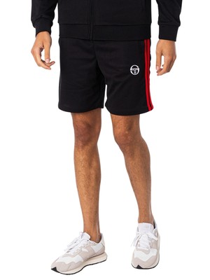 

Мужские спортивные шорты Sergio Tacchini Pietrapertosa, черные, Черный, STM14553-506
