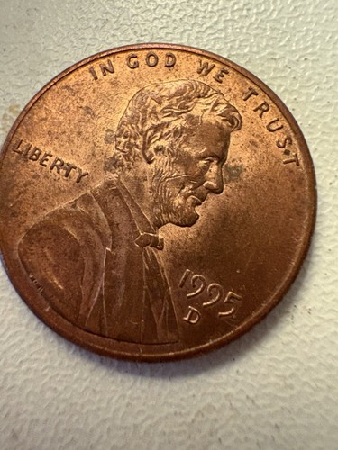 1995-D Lincoln Memorial Penny Close AM in Great Condition | eBay