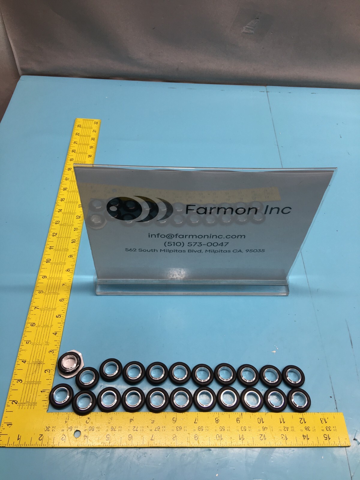 LOT OF 22 MICRON 811-15417 O-RING 914-12013-00, SENSOR VACUUM SEAL, 143465