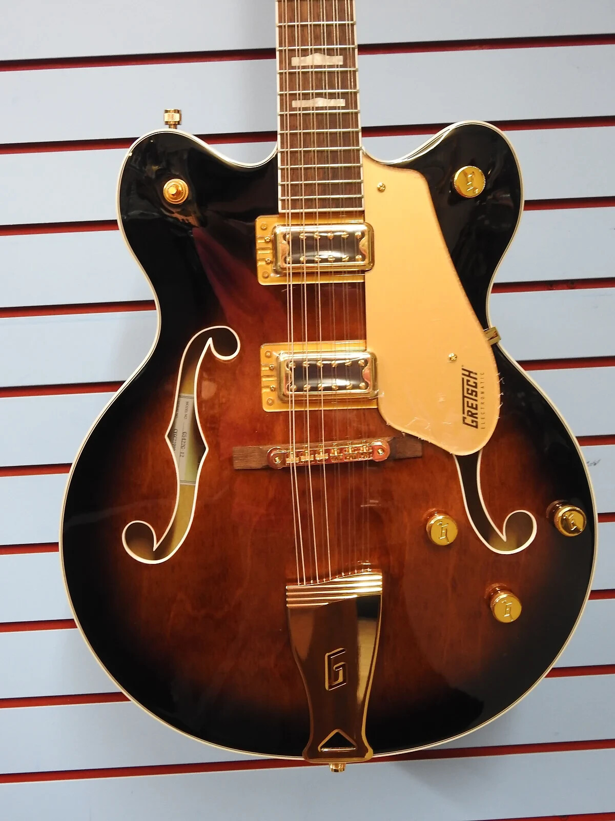 GRETSCH ピックアップ Gretsch 6122 (1967) ver.4 ピックアップ交換、パーツ取り付け