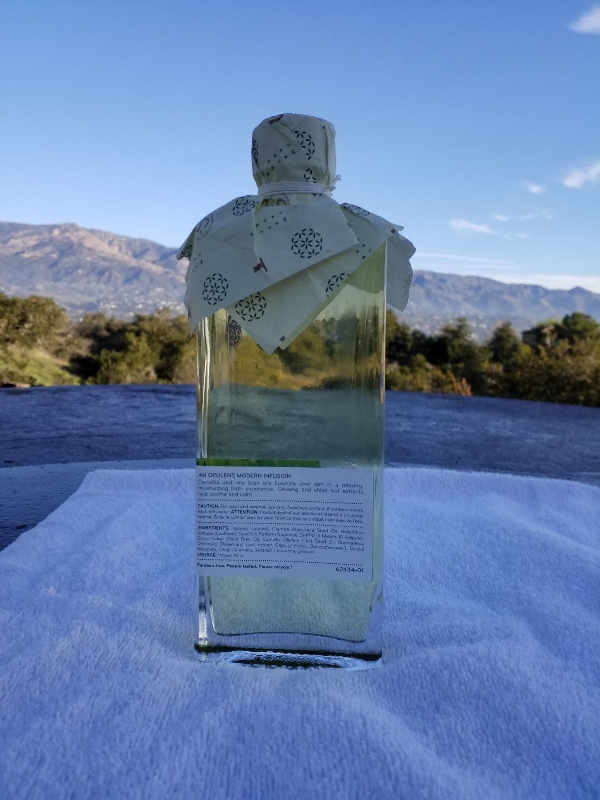 Thymes Jade Matcha Bath Oil 6.40 oz Brand New Sealed Rare Hard To Find Product