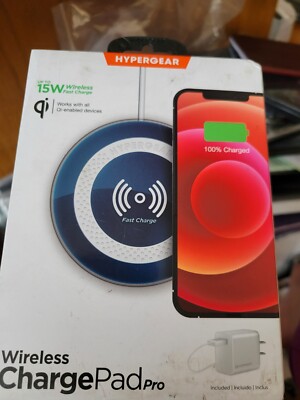 HyperGear ChargePad Pro Wireless Fast Charger 15W--