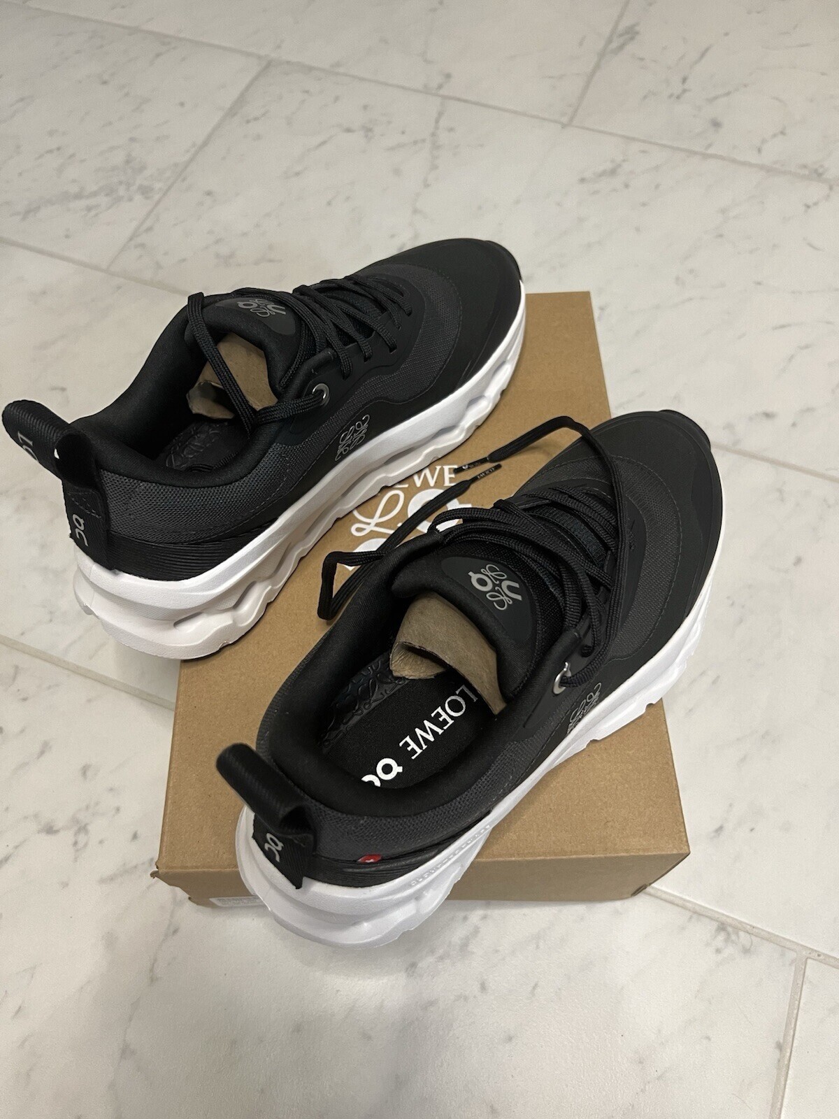BRAND NEW LOEWE x On Men's Cloudtilt 2.0 Black / White Size