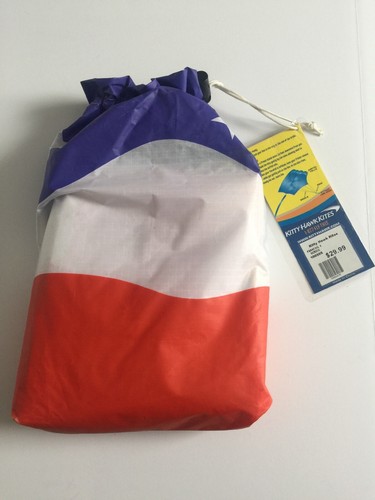 Kitty Hawk kites New With Tag’s. Parafoil 5 Patriotic 50 Foot Streamer Tail.
