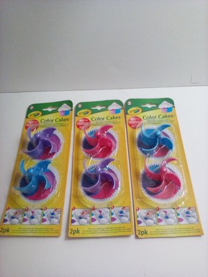SET OF 6 CRAYOLA COLOR CAKES