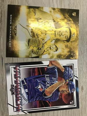 2020 Topps Fire Shun Yamaguchi Smoke And Mirrors Gold Plus Base