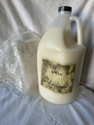 Wen sweet almond mint cleansing conditioner gallon 128oz sealed NOS Chaz Dean