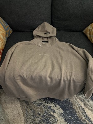 Essentials Fear of God hoodie Size XL [ Light Oatmeal] NWT