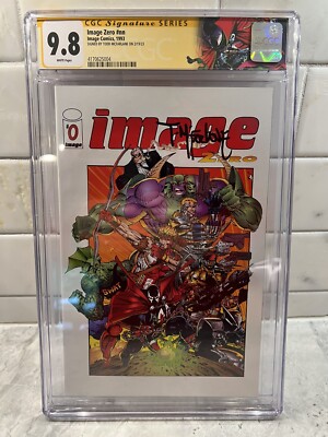 Image Zero #0 CGC 9.8 Signed McFarlane  LOW POP MAIL-AWAY EXCLUSIVE  SPAWN