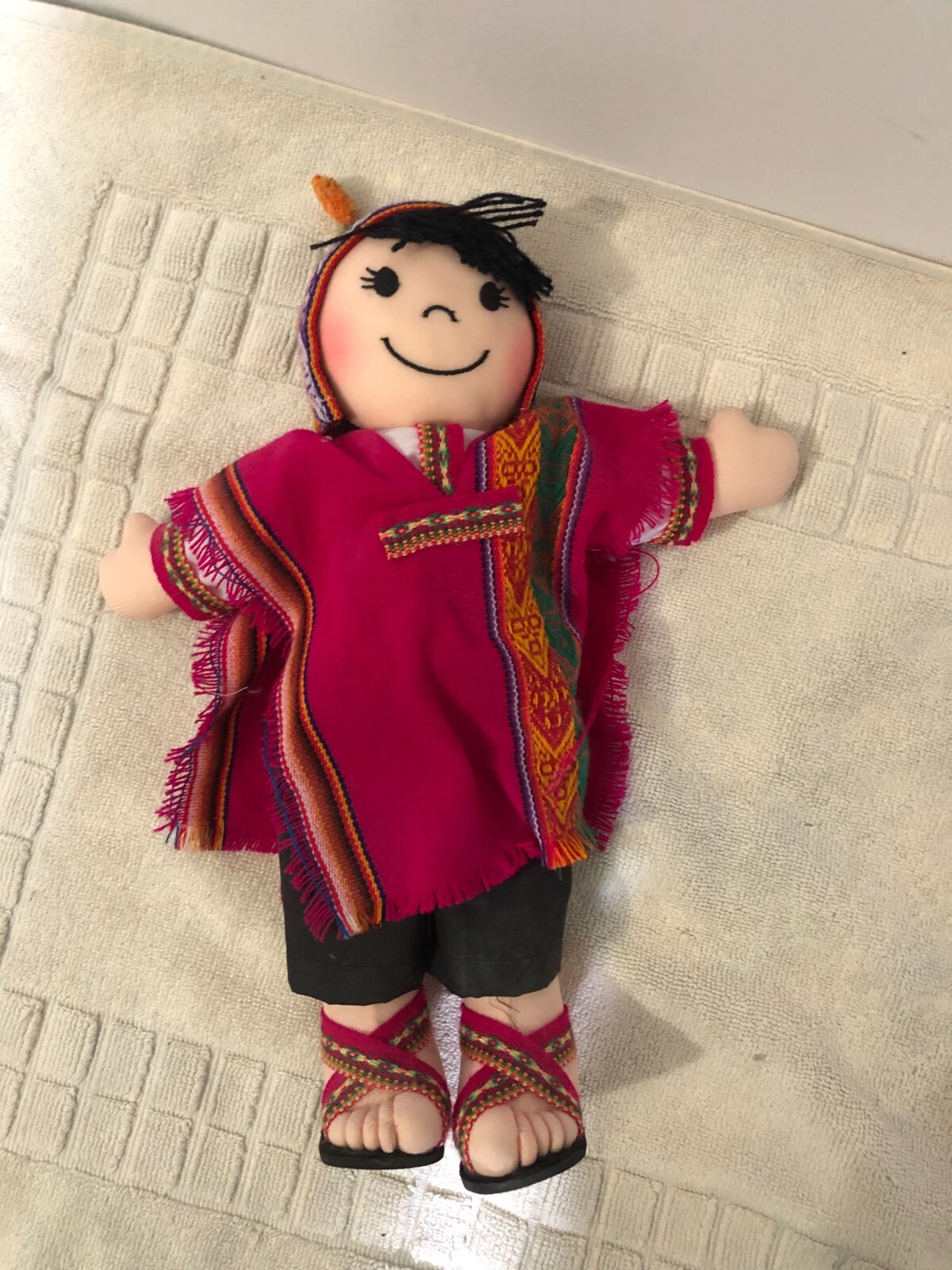 Peru Rag Doll 14"